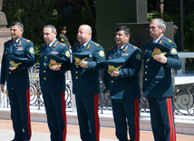 Azerbaijan marks 93rd birthday anniversary of National Leader Heydar Aliyev. Azerbaijan, Baku, 10 May 2016